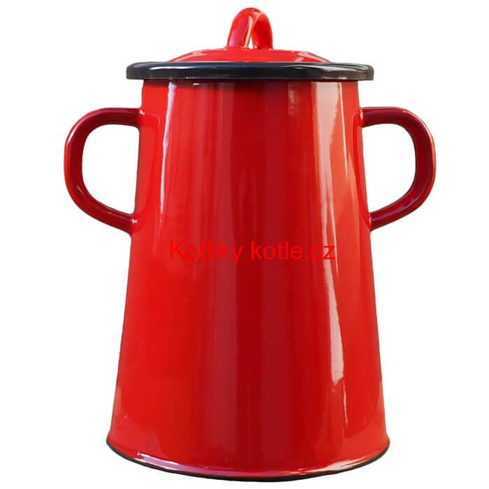 Nádoba na mast 2 L Červená