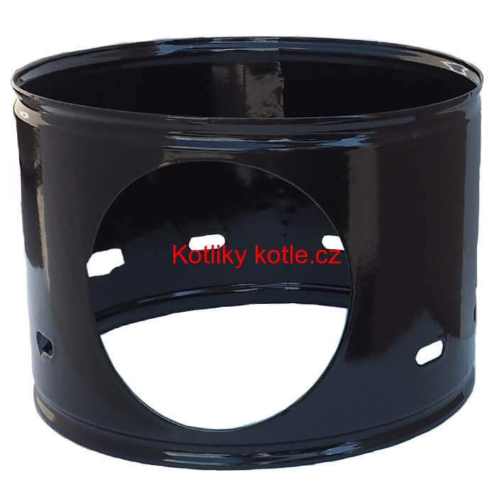 Smaltovaný chránič plamene 36 cm