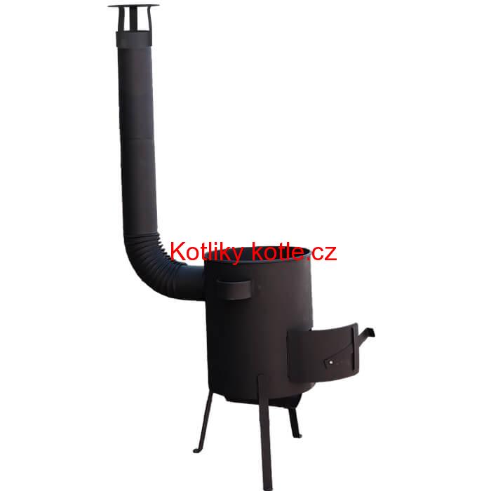 Kotlina 36 cm s žáruvzdornou barvou PLUS 600 4 MM