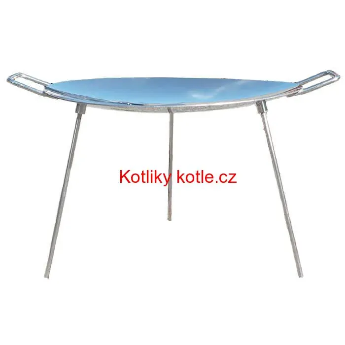 Nerezová pánev s nožičkami 55 cm BBQ