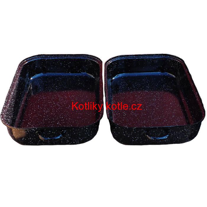 Smaltovaný pekáč 42 x 25 cm DUO