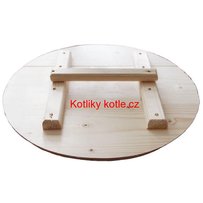 Dřevěná poklice 58 cm