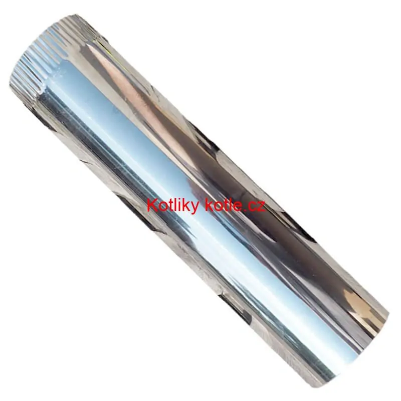 Kouřovod z nerezové oceli 40 cm INOX