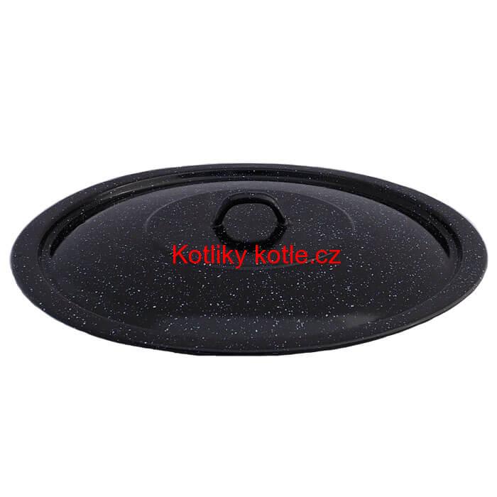 Smaltovaná poklice 40 cm na 13 L. kotlíky BARA