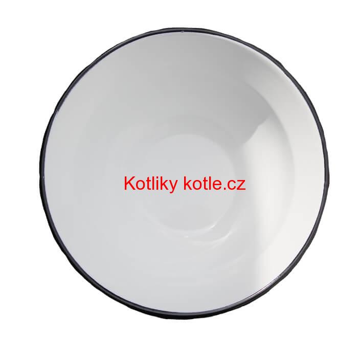 Smaltovaná miska s držáky (Vajling)