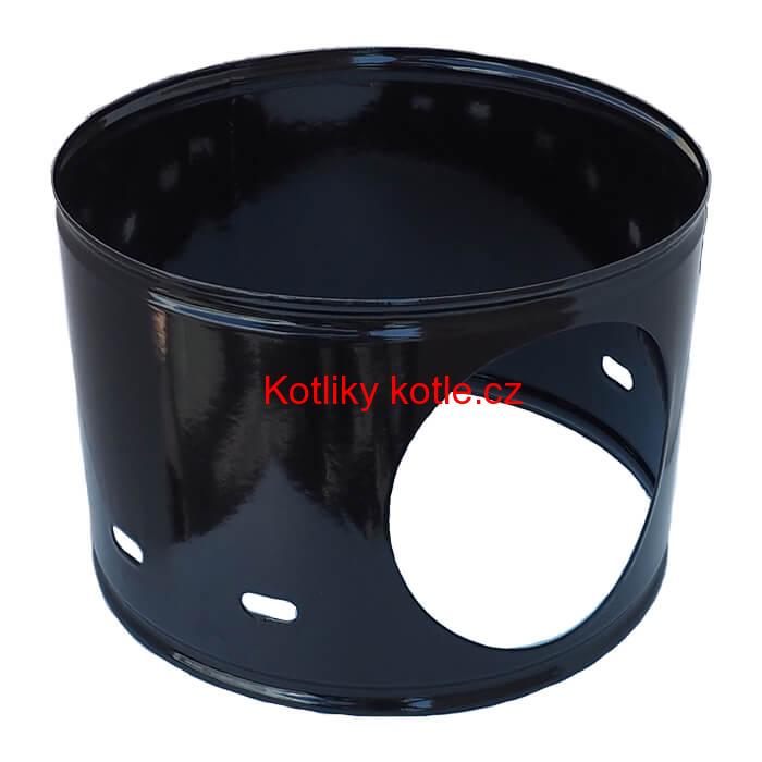 Smaltovaný chránič plamene 36 cm