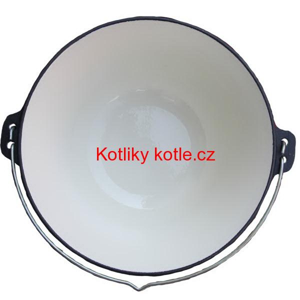 Litinový kotlík 16 L - smaltovaný povrch