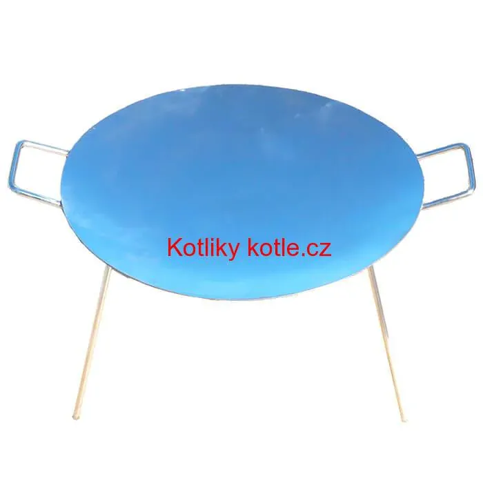 Nerezová pánev s nožičkami 55 cm BBQ