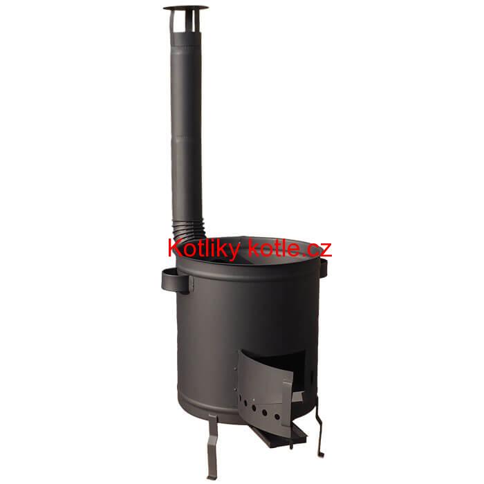 Hrubostěnná kotlina 36 cm (1,5 mm) STRONG + žáruvzdorná barva Plus 600