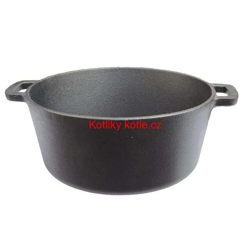 Litinový kastrol s pánví 2 v 1 26 cm