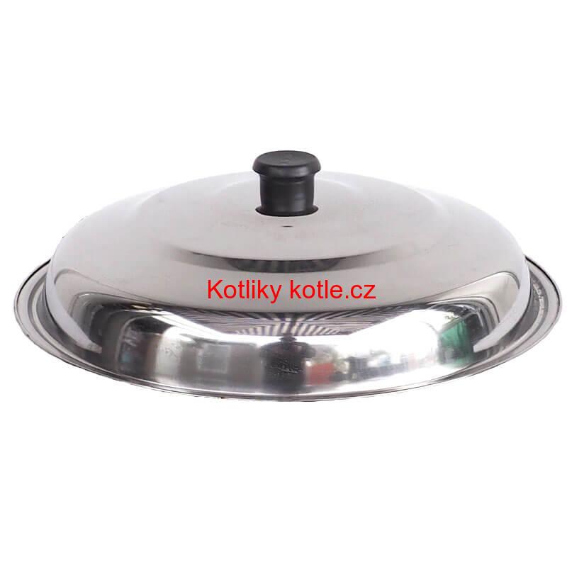 Nerezová poklice 35 cm