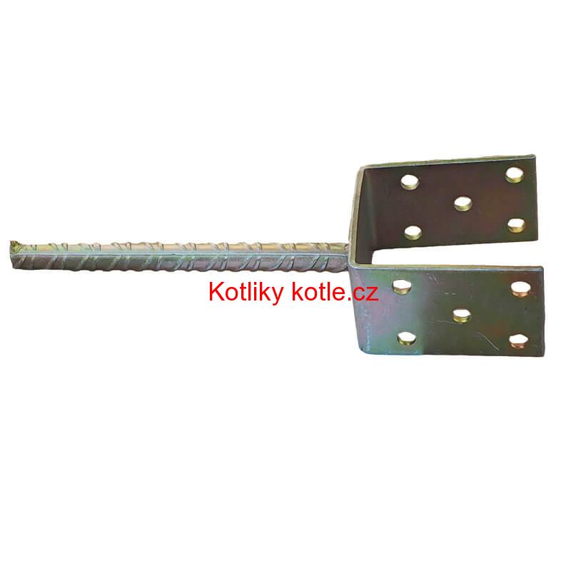 Patka zápustná, kotevní, pozinkovaná 8 cm