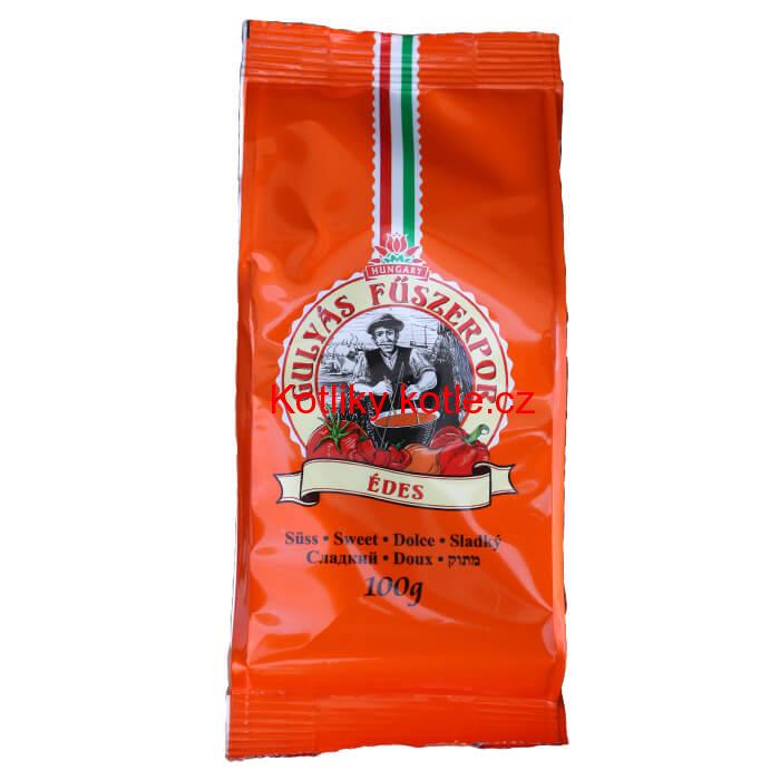 Nerezový hrnec 13 L + skleněná poklice + paprikový pepř na guláš - sladký 100 g