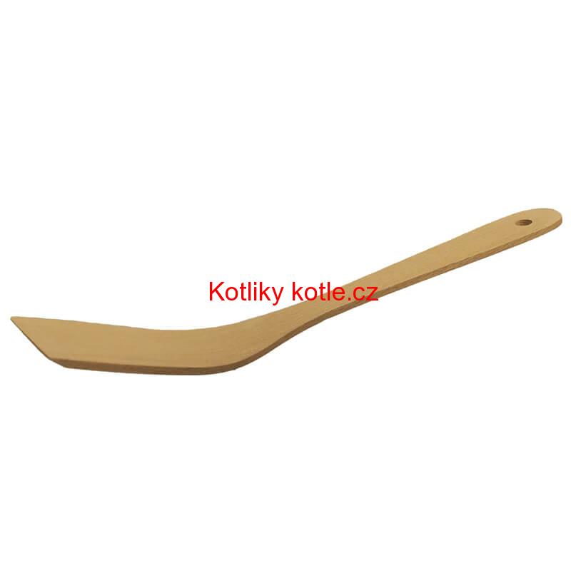 Lopatka ohnutá dřevěná 31 cm
