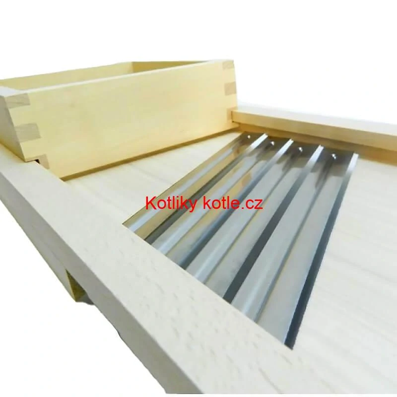 Ruční dřevěný kráječ zelí 4 nože 93 x 23,5 cm (obrovský)