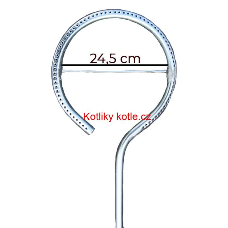 Plynový hořák na bombu 24,5 cm - 3,5 kW, regulace výkonu, s nožičkami