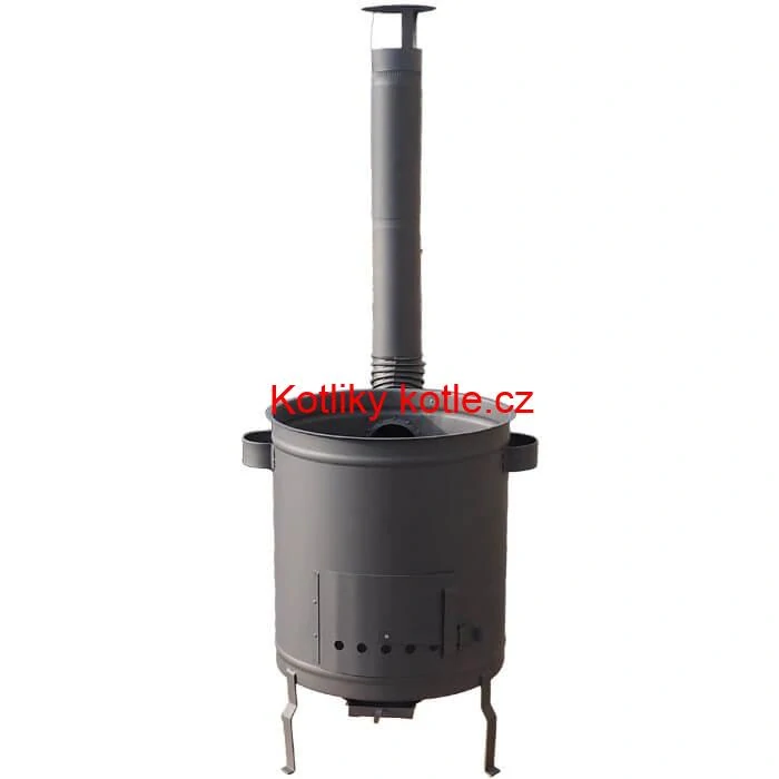 Silnostěnná kotlina 56 cm (1,5 mm) STRONG + žáruvzdorná barva Plus 600