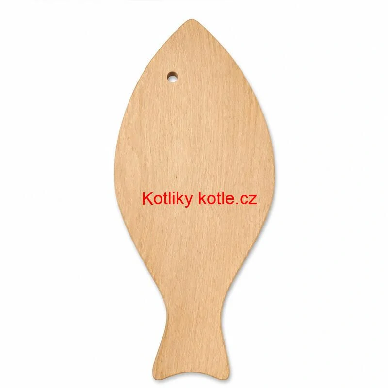 Dřevěné prkénko na krájení a servírování Ryba 36 × 16 × 1,5 cm