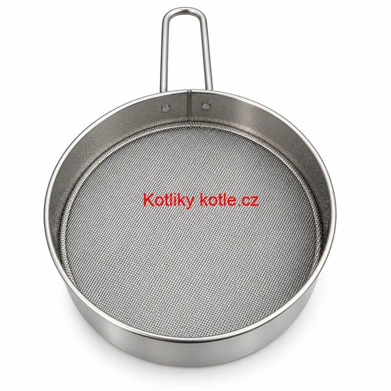 Malé nerezové sítko na cukr