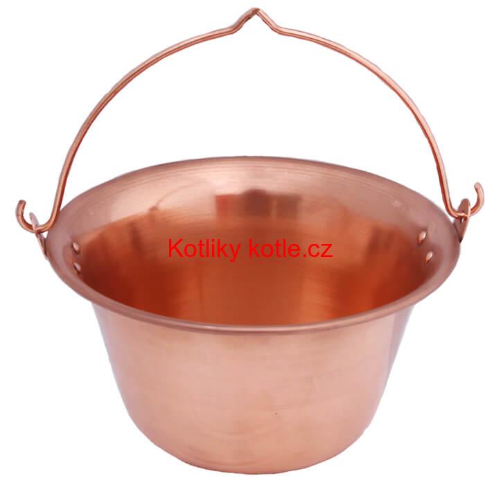 Měděný servírovací kotlík 0,8 L