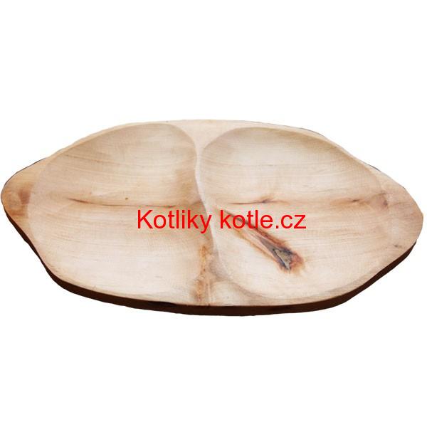 Servírovací dřevěný podnos