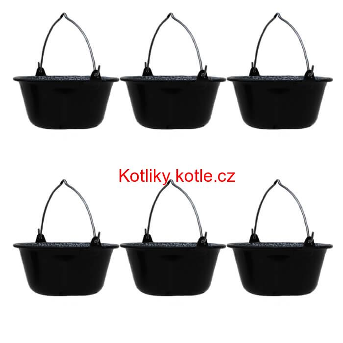 Servírovací souprava SMALT BLACK 6 ks