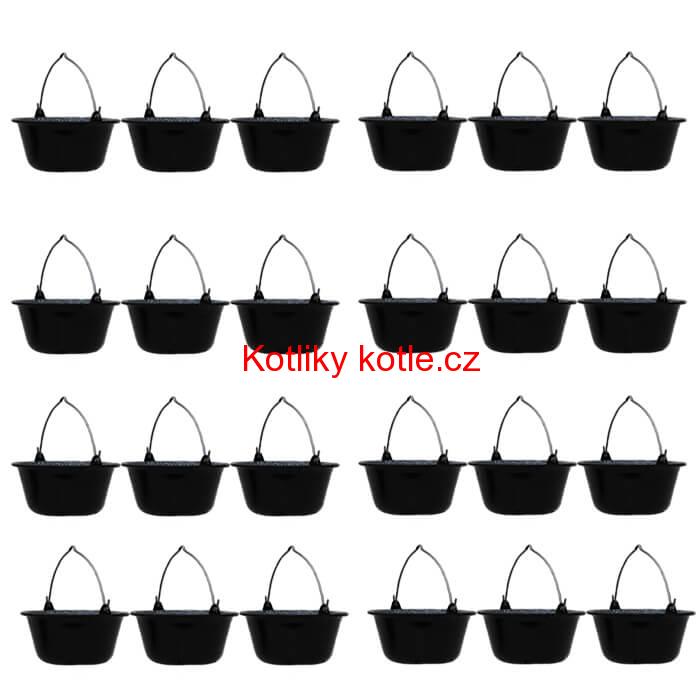 Servírovacia súprava SMALT BLACK 24 ks