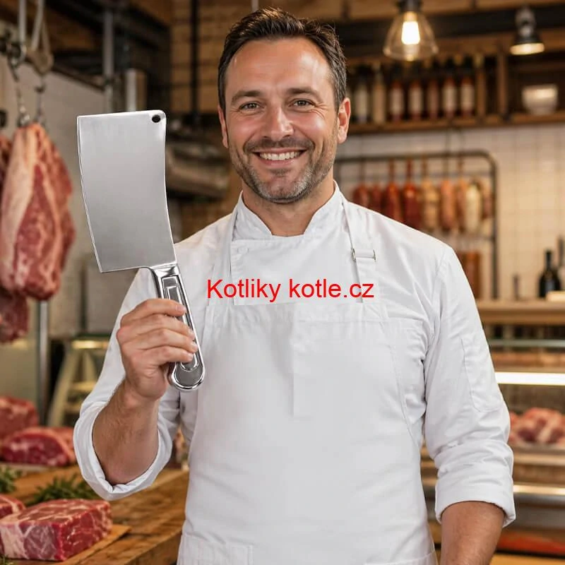 Celonerezový sekáč na maso 42,5 cm