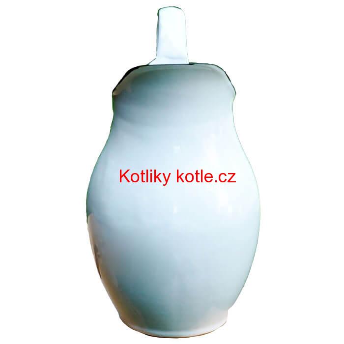 Smaltovaná konvice na vodu 2 L BÍLÁ