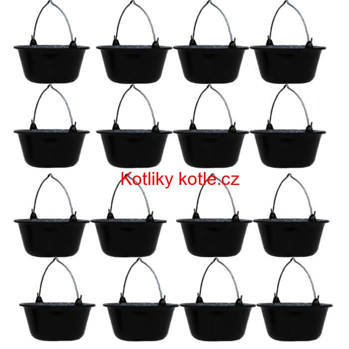 Servírovací souprava SMALT BLACK 16 ks