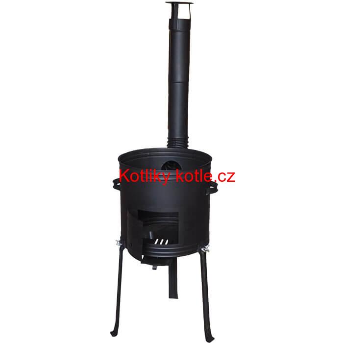 Kotlina 36 cm, vysoká + žáruvzdorná barva Plus 700