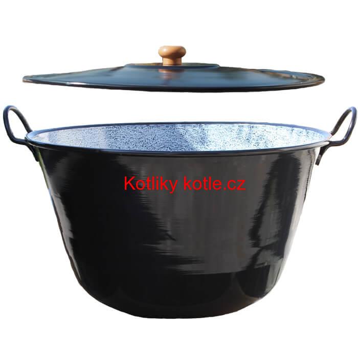 Kotel s poklicí na zabíjačky 60 L - smalt