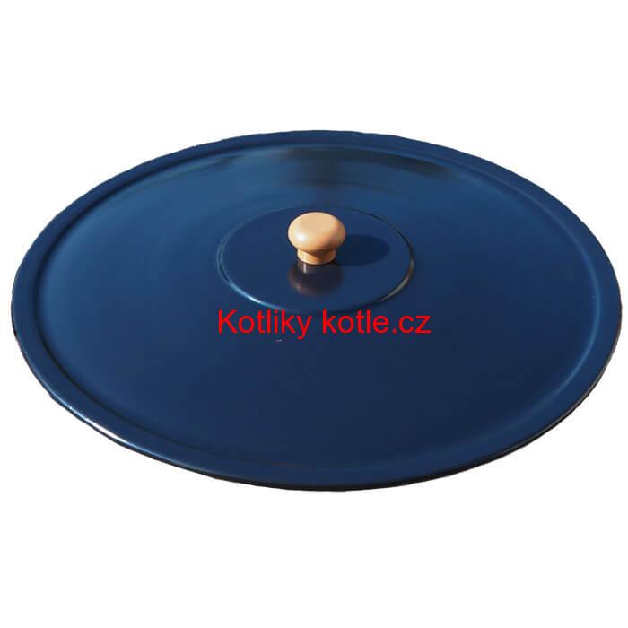 Smaltovaná poklice veliká 57 cm