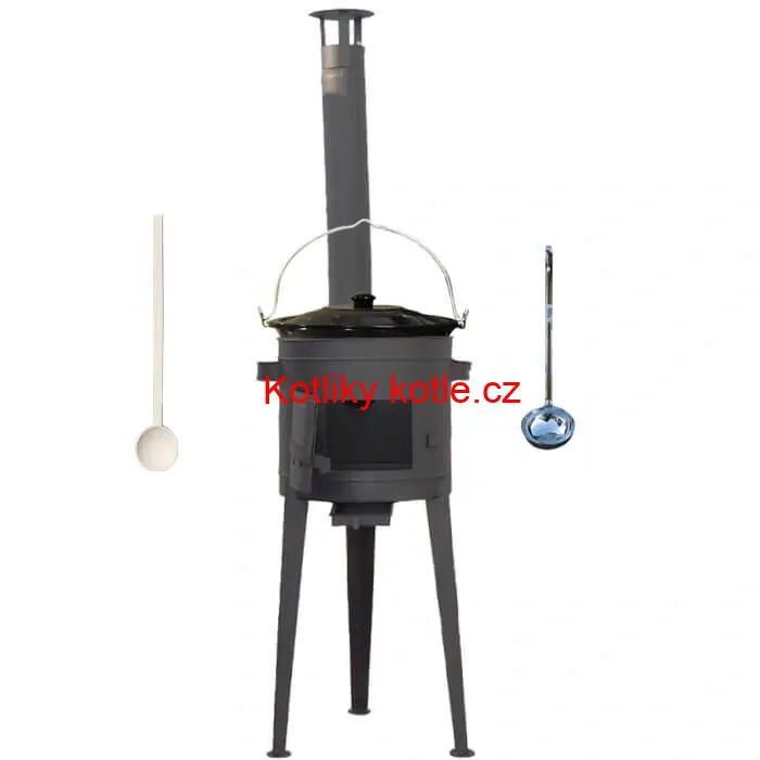 Smaltovaný kotlík 20 L (1,2 mm) + vysoká kotlina (2,0 mm) HODO 42 PLUS 600