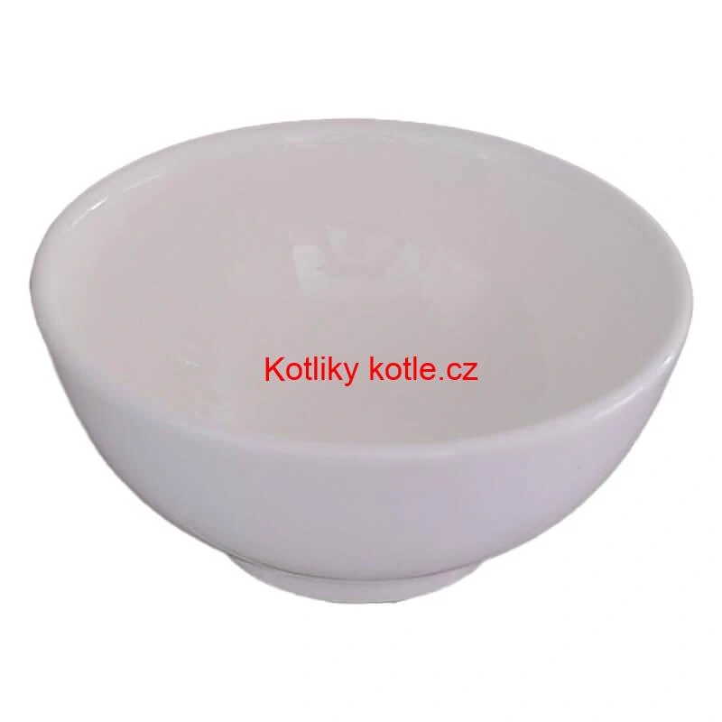 Keramická miska na servírování guláše 15 cm bílá