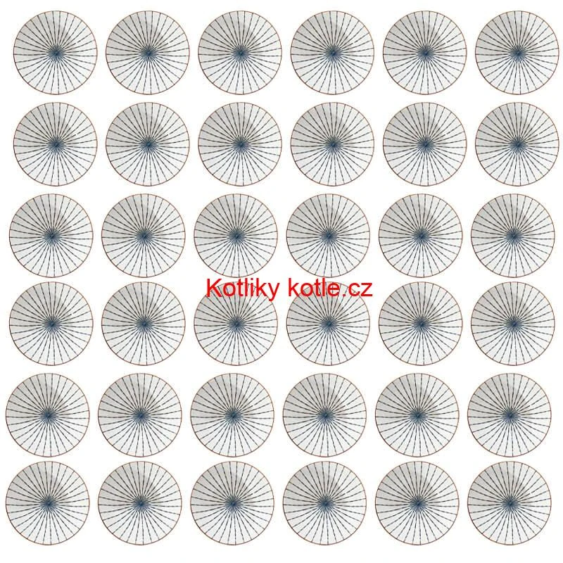 Sada 24 ks velkých keramických misek na guláš a polévky, 1 litr