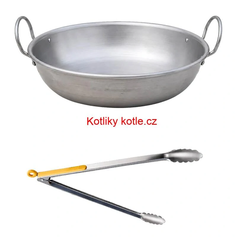 Sada na smažení langošů v přírodě 36 cm s kotlinou CLASIC