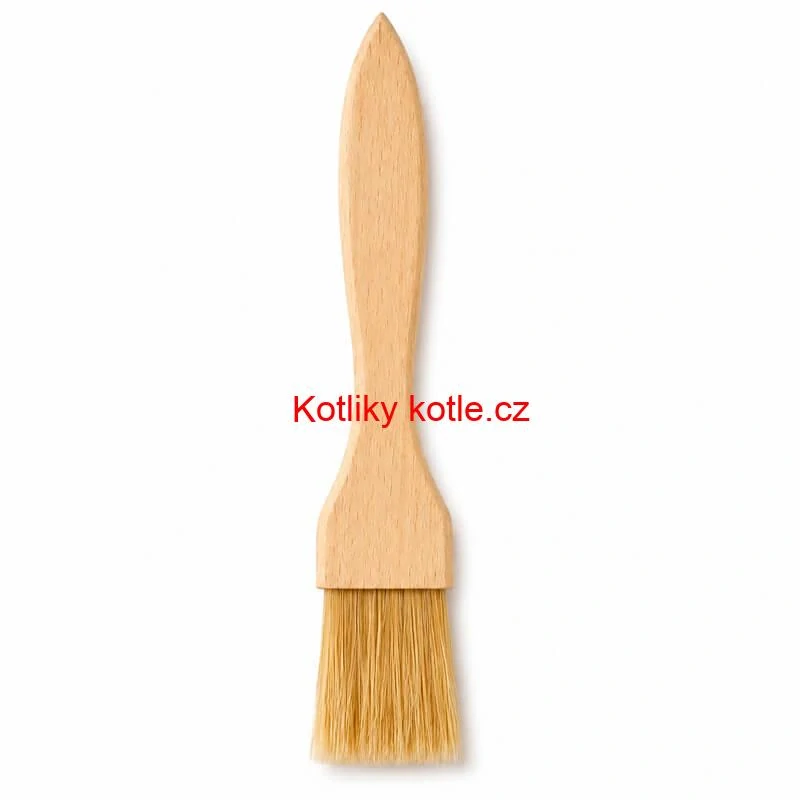 Dřevěný kuchyňský štětec 18 cm