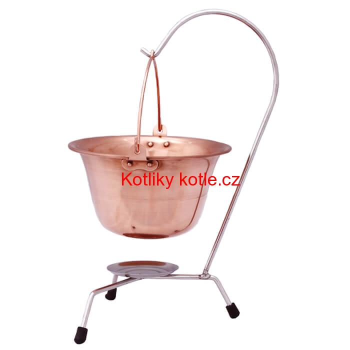 Měděný servírovací kotlík 0,8 L