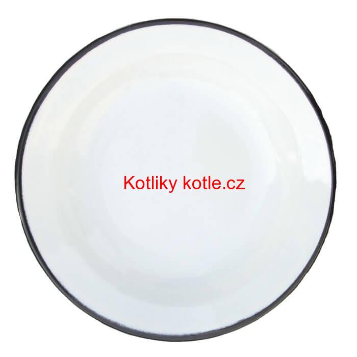 Smaltovaný talíř 22 cm