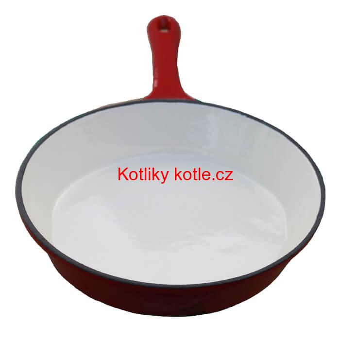 Litinová pánev na grilování 24cm