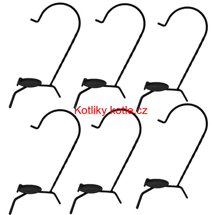 Servírovací souprava SMALT BLACK 6 ks