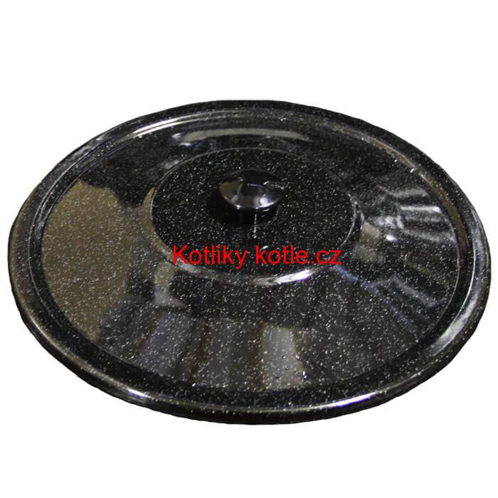 Poklice smaltovaná 10 L 34 cm