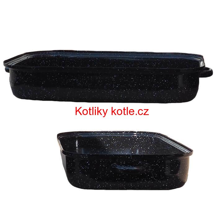 Smaltovaný pekáč 40 x 25 cm DUO
