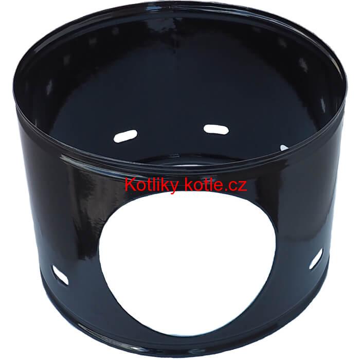 Smaltovaný chránič plamene 36 cm