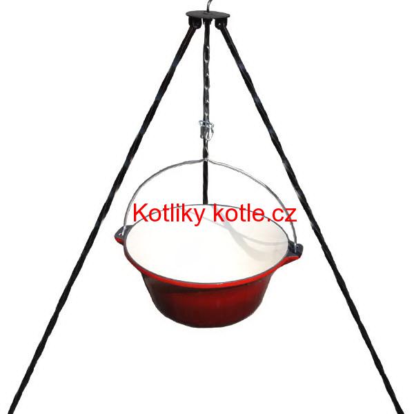 Litinový kotlík 16 L - smaltovaný povrch