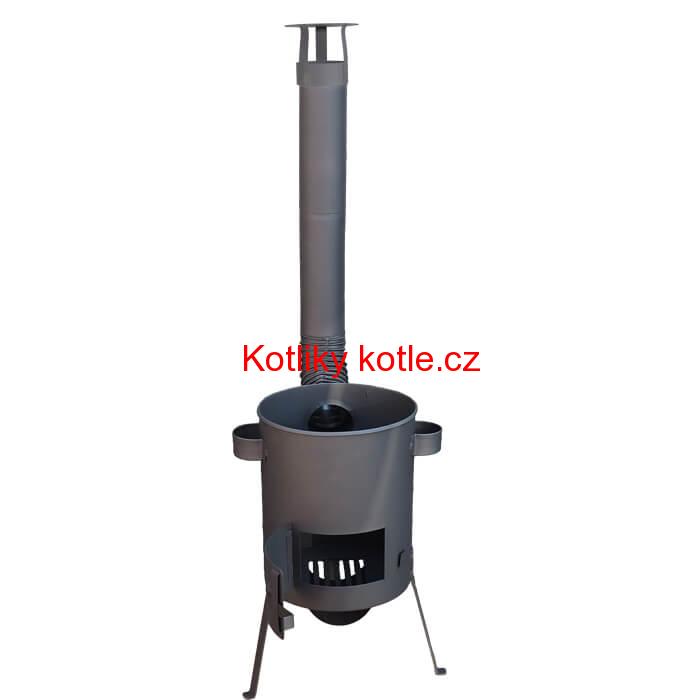 Kotlina 42 cm s žáruvzdornou barvou PLUS 600 4 MM
