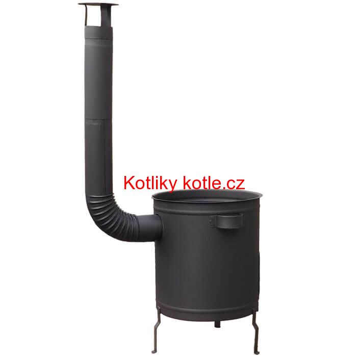 Silnostěnná kotlina 45 cm (1,5 mm) STRONG + žáruvzdorná barva Plus 600