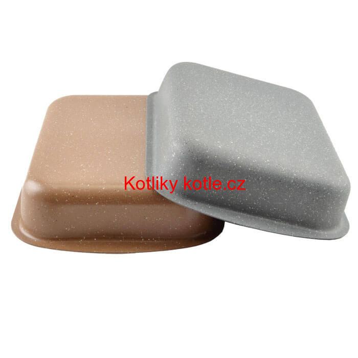 Pekáč s granitovým povrchem 29 x 20 cm šedý Granit Line