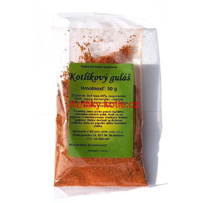 Smaltovaný kotlík 22 L + koření na kotlíkový guláš 50 g